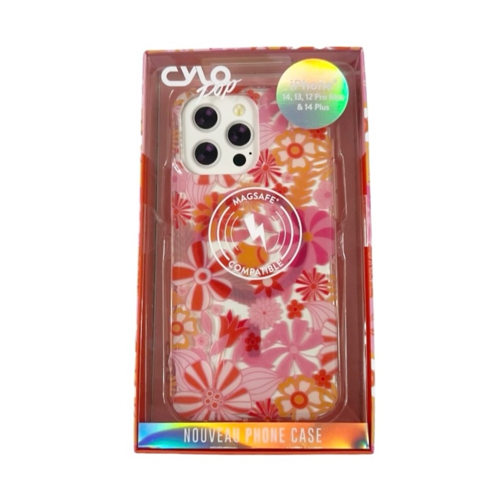 Cylo Pop iPhone 14/13/12 Pro Max & 14 Plus Full Coverage MagSafe Case NEW